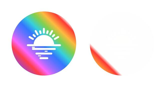 Sunset Vector Icon