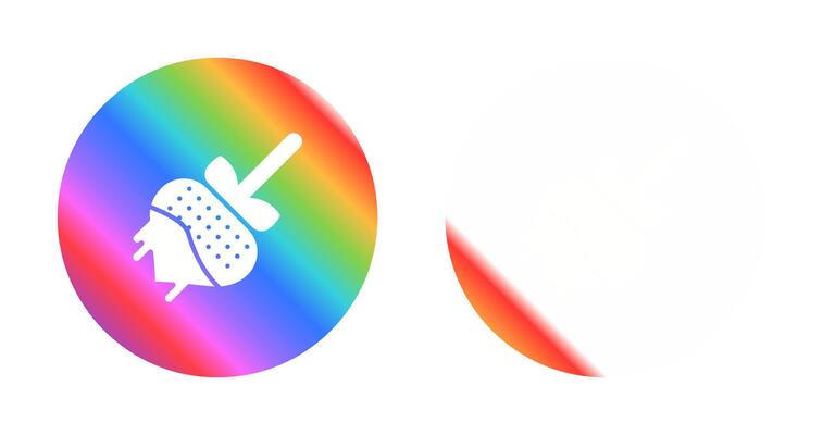 Chocolate fondue Vector Icon