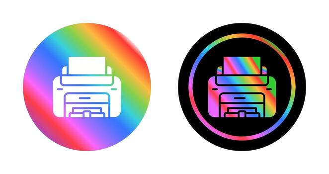 Laser Printer Vector Icon