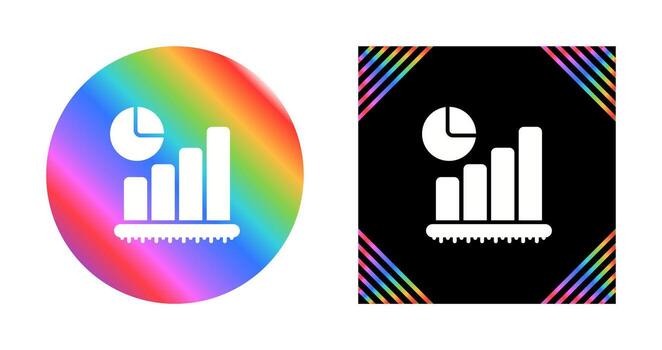 Bar Graph Vector Icon