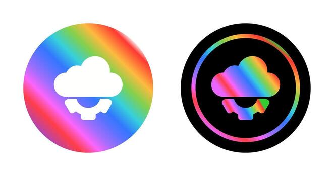 Cloud API Vector Icon