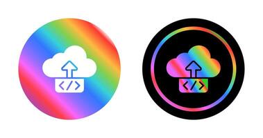 Cloud Deployment Vector Icon