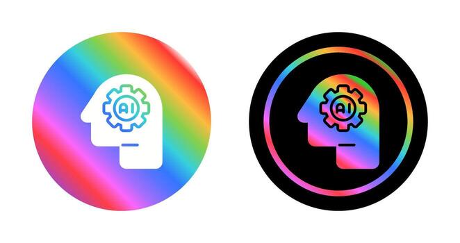 Artificial Intelligence Vector Icon