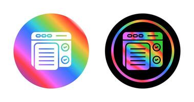 Concept Testing Vector Icon