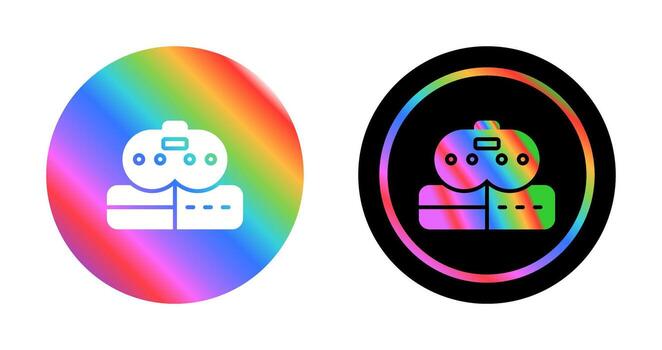 Gaming Console Controller Vector Icon