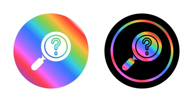 Problem Framing Vector Icon