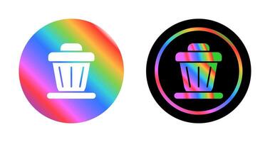 Trash bin Vector Icon