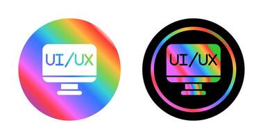 ux ui vector icono