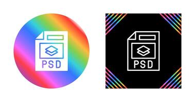 psd archivo vector icono