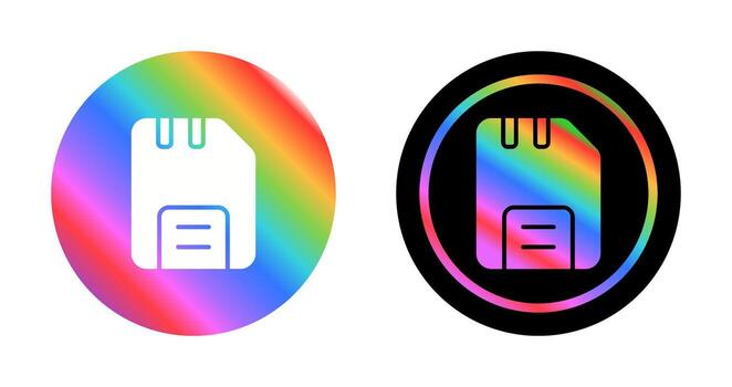 Disk Vector Icon