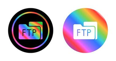 FTP Access Vector Icon