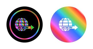 Domain Forwarding Vector Icon