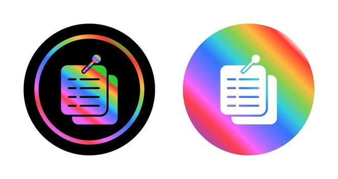 Document Annotation Vector Icon