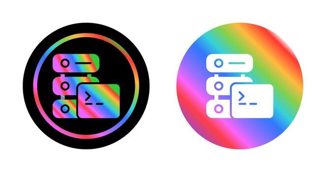 SSH Hosting Vector Icon