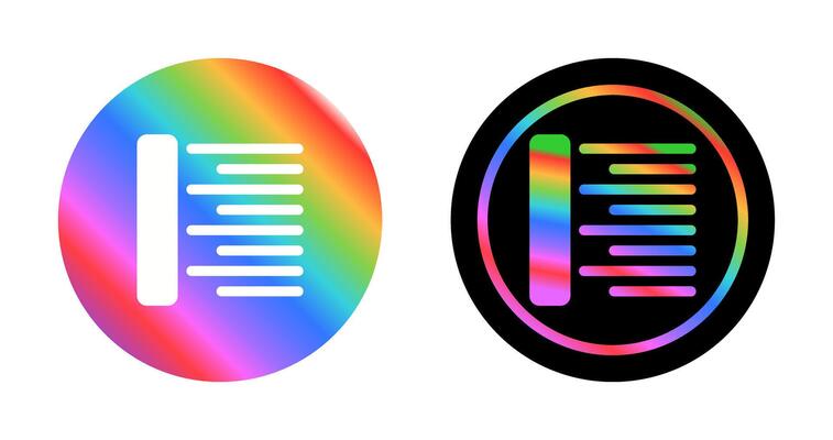 Align Vector Icon