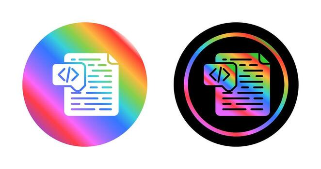 icono de vector de documento