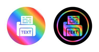 Text File Vector Icon