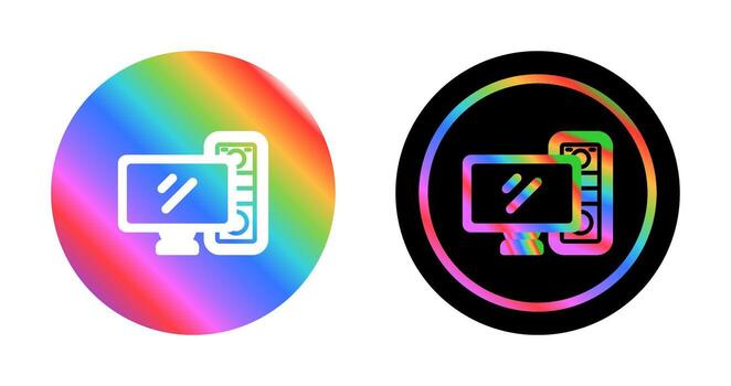 Computer Vector Icon