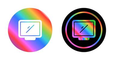 Desktop Computer Vector Icon