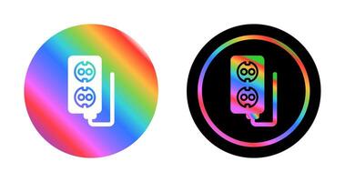 icono de vector de enchufe