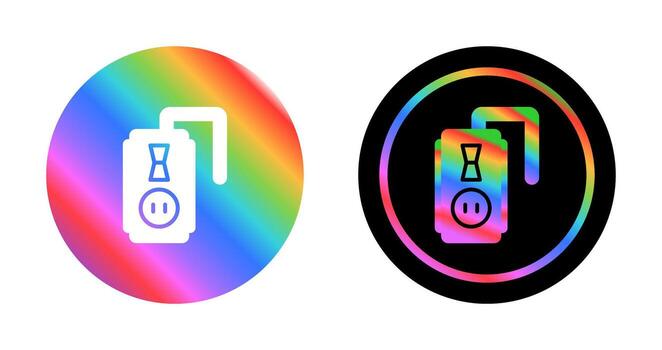 icono de vector de enchufe