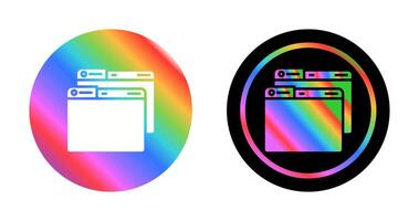 Browser Windows Vector Icon