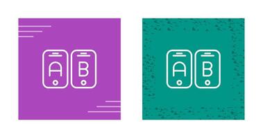A B Testing Vector Icon