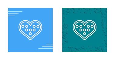 Chocolates in heart Box Vector Icon