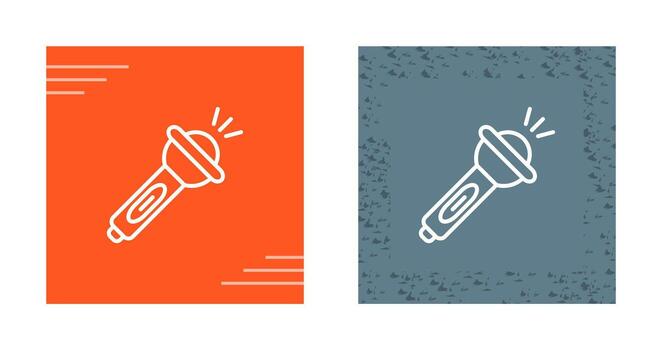 Flashlight Vector Icon