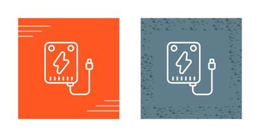 Portable charger Vector Icon