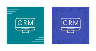 CRM Analytics Vector Icon