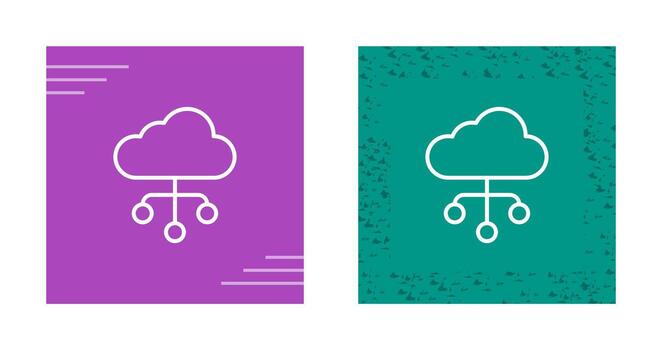 Cloud Computing Vector Icon