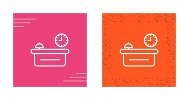 Customer Service Counter Vector Icon