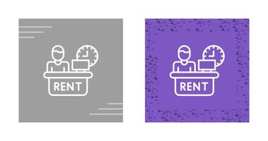 Rental Service Vector Icon