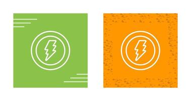Lightning bolt Vector Icon