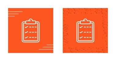 Task list with checkmarks Vector Icon