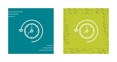 Time Past Vector Icon