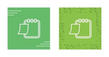 Writing pad Vector Icon