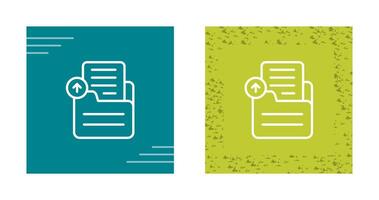 Document Upload Vector Icon