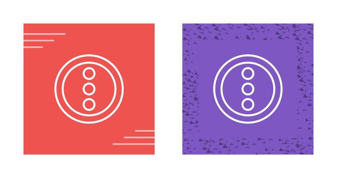 menú puntos vertical vector icono