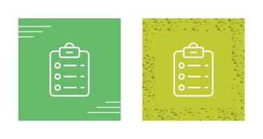 List Check Vector Icon