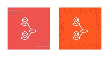 Journey Mapping Vector Icon