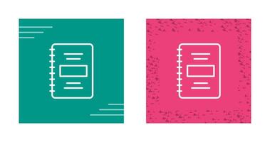 Notebook Vector Icon