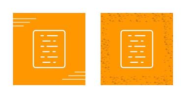 Document Align Center Vector Icon