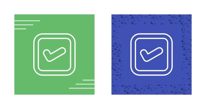 Checkbox Vector Icon