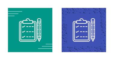 Writing pad Vector Icon