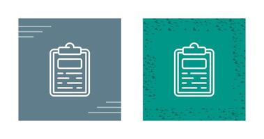 Clipboard Vector Icon