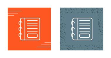 Notepad Vector Icon