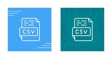 CSV Vector Icon