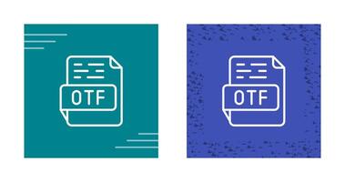 OTF Vector Icon